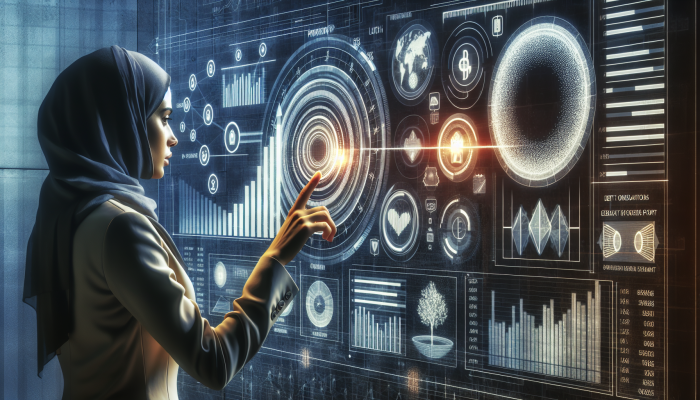 Person analyzing financial documents and credit score report for debt consolidation eligibility.